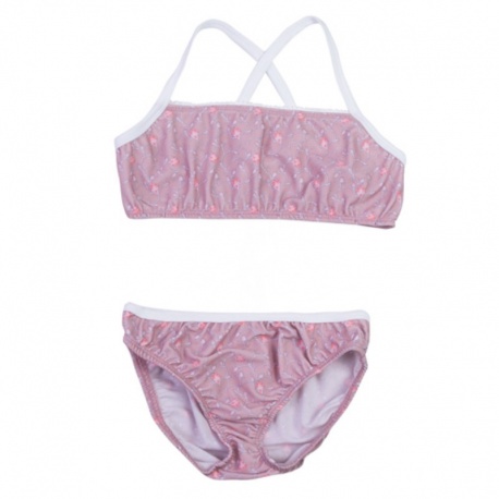 Mädchen Bikini Floral Soft Roses Petit Crabe