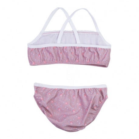 Mädchen Bikini Floral Soft Roses Petit Crabe