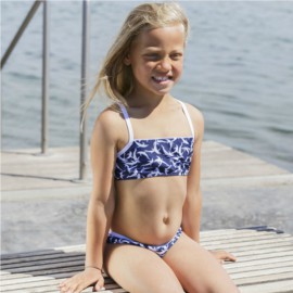 Mädchen Bikini Blue Dolphin Petit Crabe