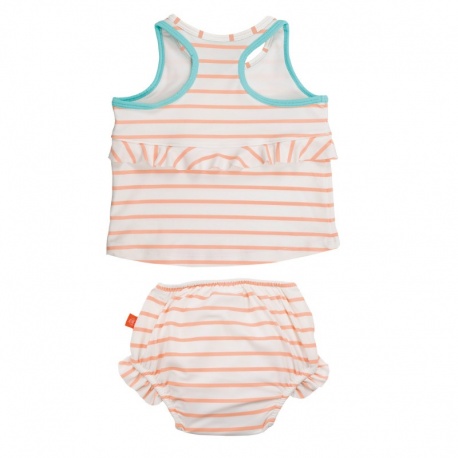 Tankini Peach Stripe mit UV Schutz Tankini Peach Stripe mit UV Schutz