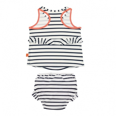 Tankini Navy Stripe