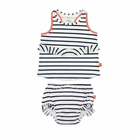 Tankini Navy Stripe