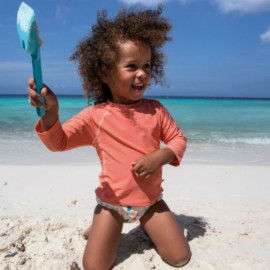 Schwimmshirt Peach Lässig Schwimmshirt Peach Lässig
