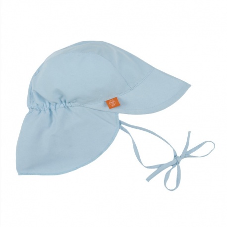 Baby Sonnenhut hellblau mit Nackenschutz Baby Sonnenhut hellblau mit Nackenschutz