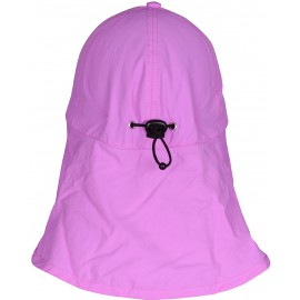 Kinder UV-Kappe violet mit Nackenschutz | UV-Schutzkappe Kinder UPF 80+ IQ-UV