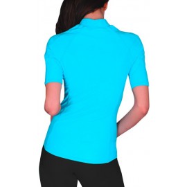UV Shirt Damen türkis (Slim Fit) | Schwimmshirt Damen türkis mit UV Schutz