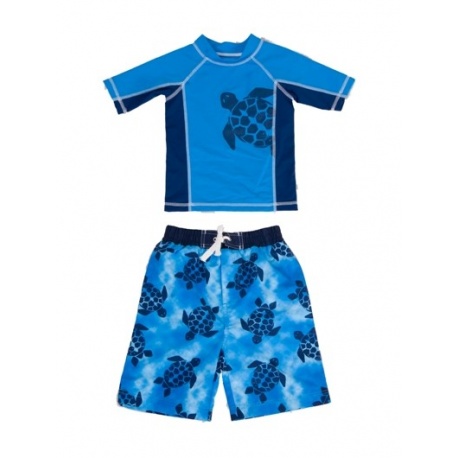 UV shirt & boardshort Red Blue UV shirt & boardshort Red Blue