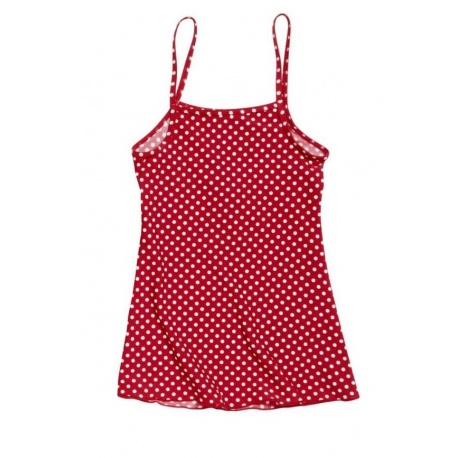UV strandjurkje Rood met witte stippen