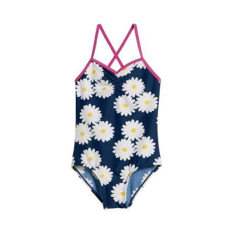 Badpak meisjes bloemen