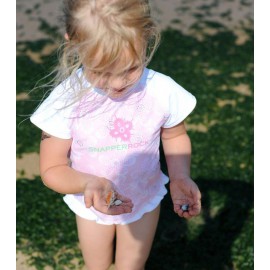 UV shirt & short Pale pink sparkle UV shirt & short Pale pink sparkle