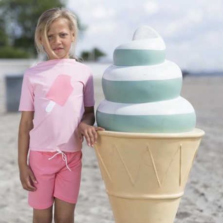 UV Shirt Soft Roses Ice Cream | Badeshirt Mädchen