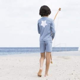 UV Shirt Petrol mit langen Ärmeln | Badeshirt Petrol  UV Shirt Petrol mit langen Ärmeln | Badeshirt Petrol