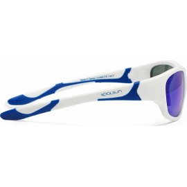Zonnebril - White & Blue - Blue Revo - 3-6 years - Koolsun -- SPORT