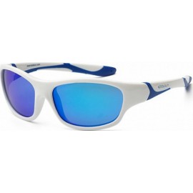 Zonnebril - White & Blue - Blue Revo - 3-6 years - Koolsun -- SPORT