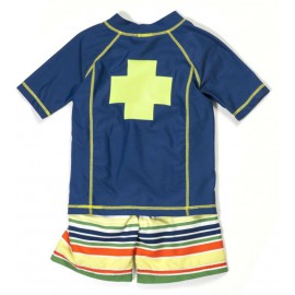 UV shirt & boardshort Multistripe