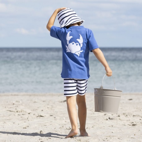 UV Shirt Blauw - crab UV Shirt Blauw - crab