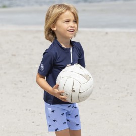 Jongens Zwembroek Wit Blauw gestreept Jongens Zwembroek Wit Blauw gestreept