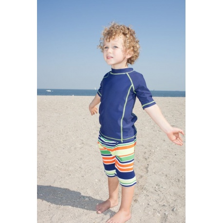 UV shirt & boardshort Multistripe