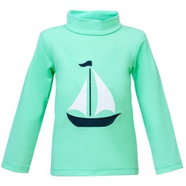 UV Shirt Aqua - lange mouw 