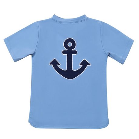 UV shirt Dusty Blue - korte mouw UV shirt Dusty Blue - korte mouw