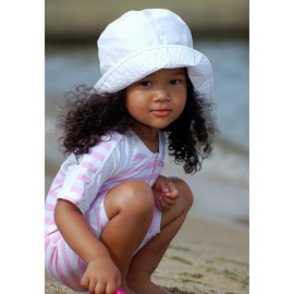 UV Badeanzug Baby Pink White stripes UV Badeanzug Baby Pink White stripes