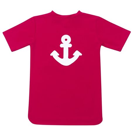 UV shirt Amaranth (anchor) - korte mouw