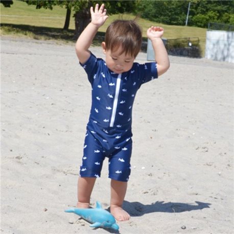UV Schwimmanzug Blue Ocean - Kurzarm - Petit Crabe UV Schwimmanzug Blue Ocean - Kurzarm - Petit Crabe