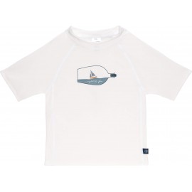 UV shirt Bottle -Kurzarm - weiß - Lassig