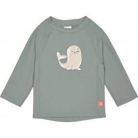 UV shirt Whale Langarm - grün Lassig