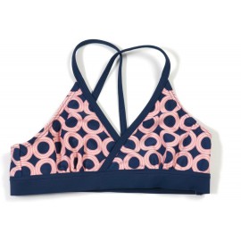UV shirt en zwemshort Purple Dots